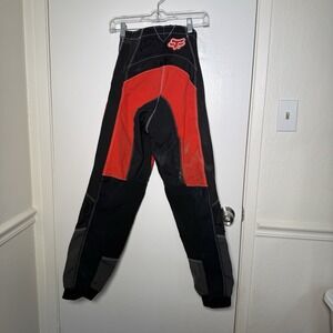 Fox Racing Motocross Men's Pants 29x29 Black/Red